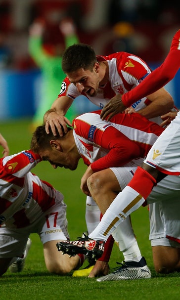 Red Star upsets Liverpool in 2-0 win in Champions League